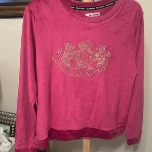 New Juicy Couture pant set with gold trim